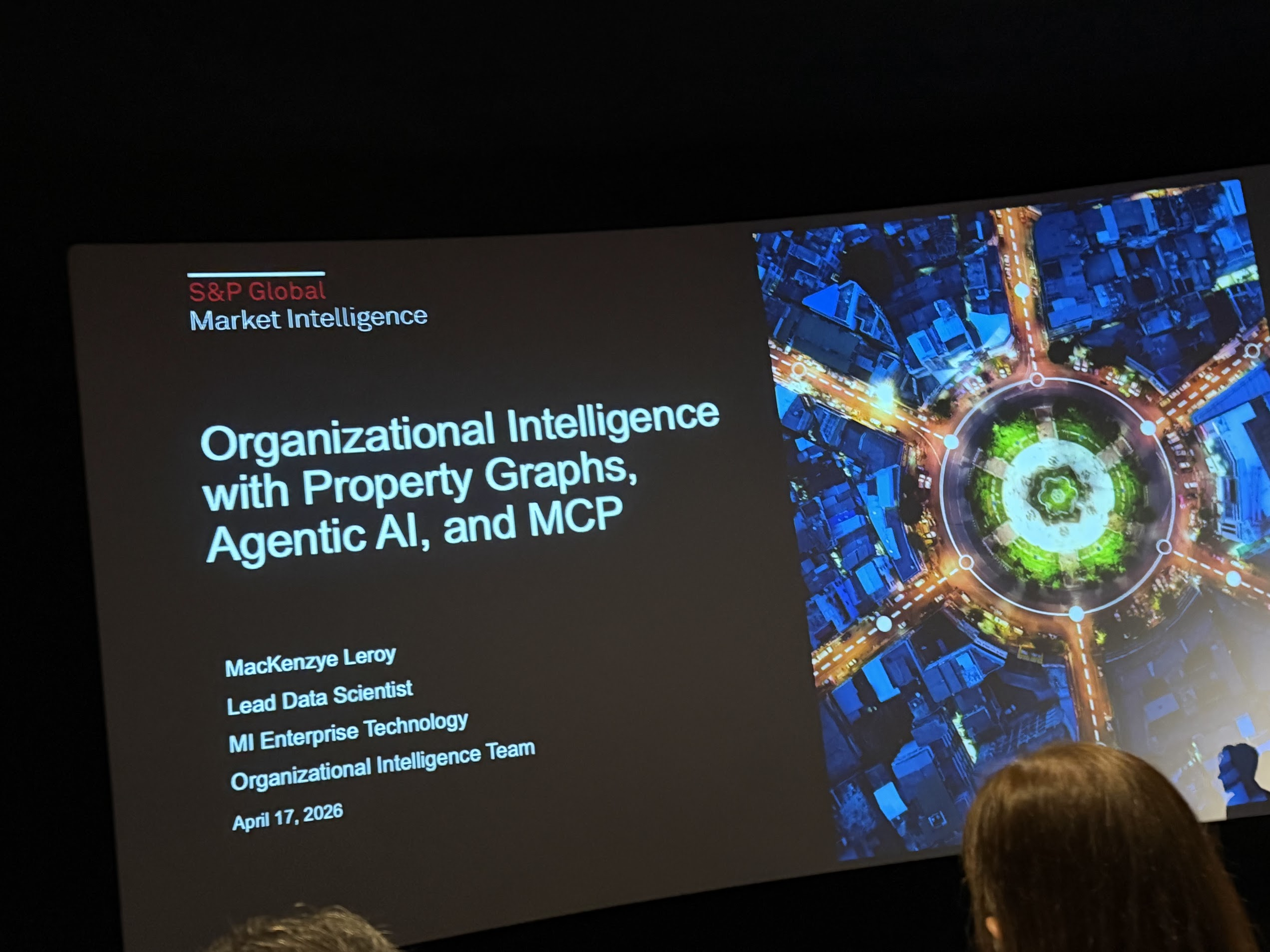 Organizational Intelligence with Property Graphs, Agentic AI, and MCP -- MacKenzye Leroy, S&P Global
